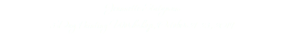 Jeannette Stutzman 3 Day Painting Workshop, October 21-23, 2019